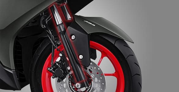Front Fork with 30 mm Inner Tubes